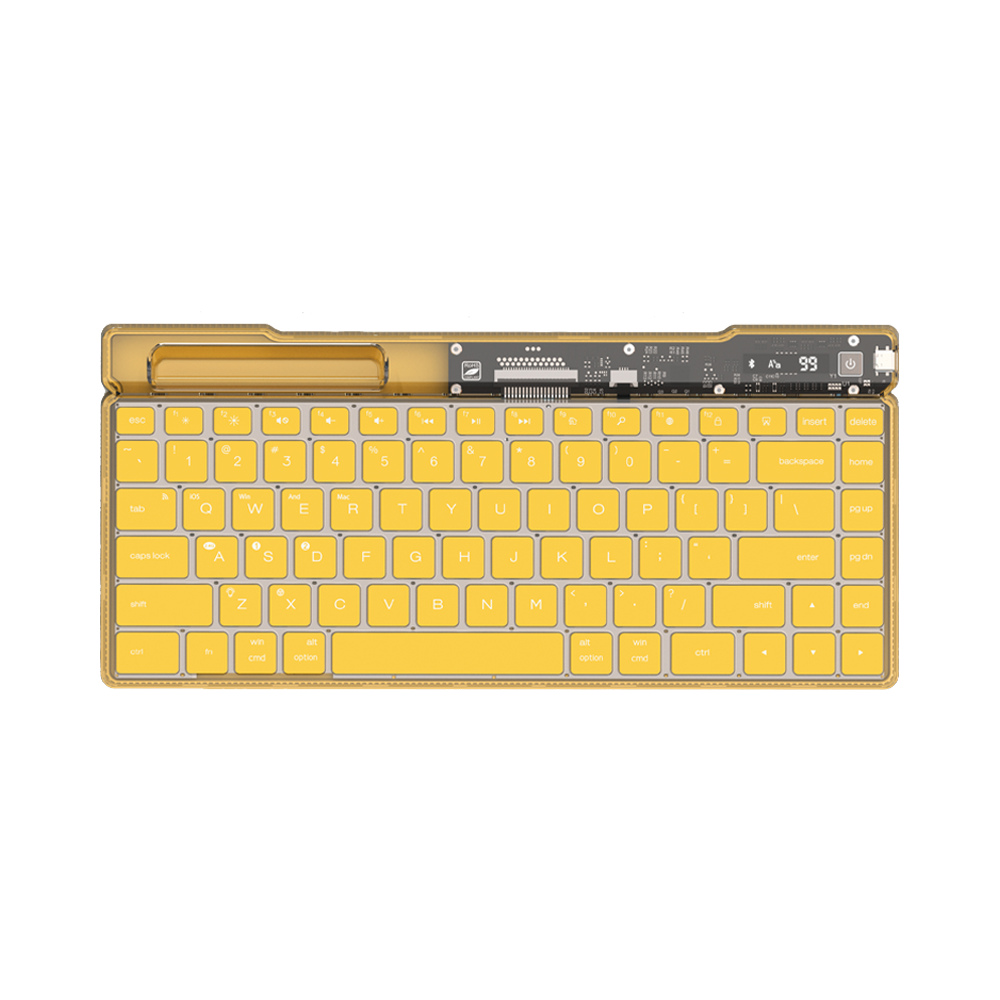 K336 Wireless Transparent Scissor Keyboard